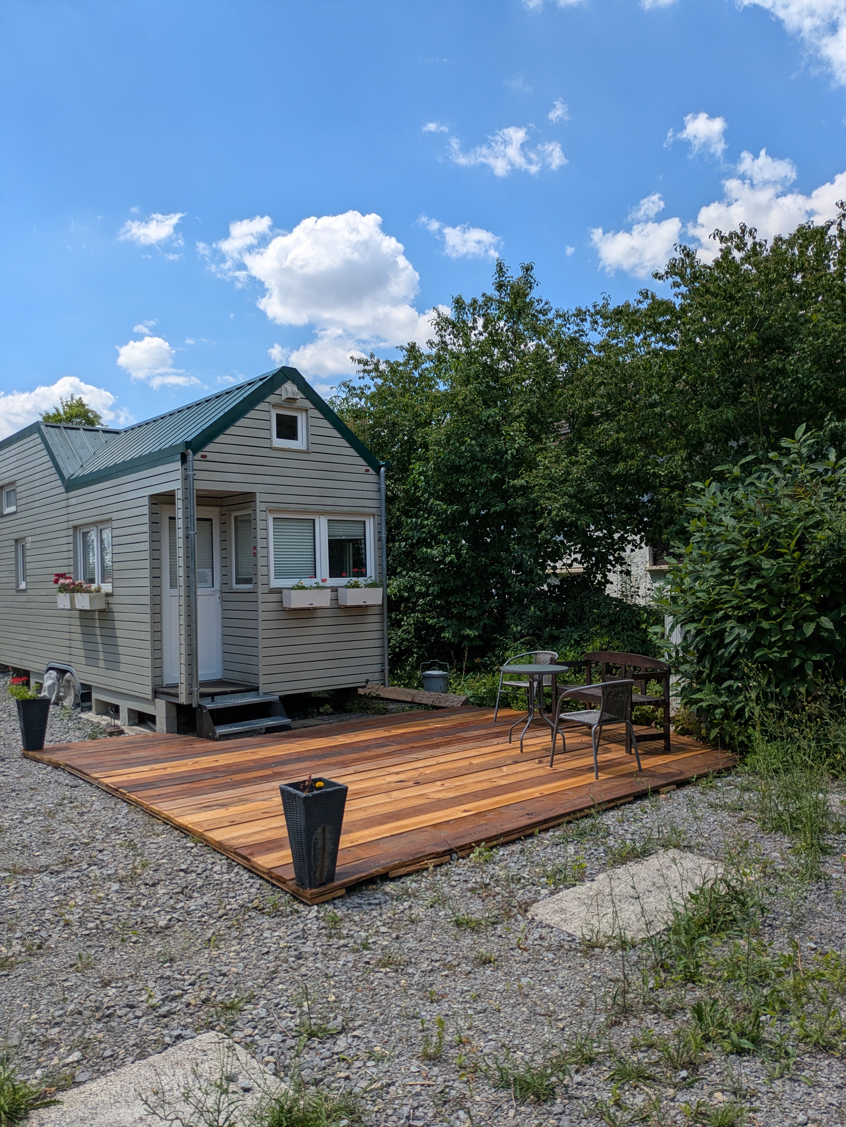 Tiny House Terrasse Front